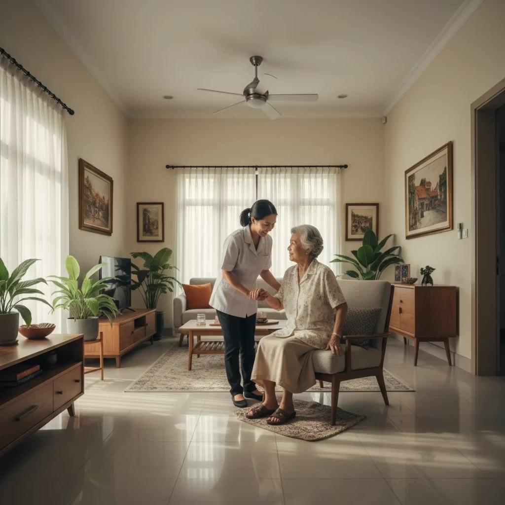 maid for elderly care in penang